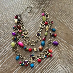 Premier Designs Necklace with removable strand and extender